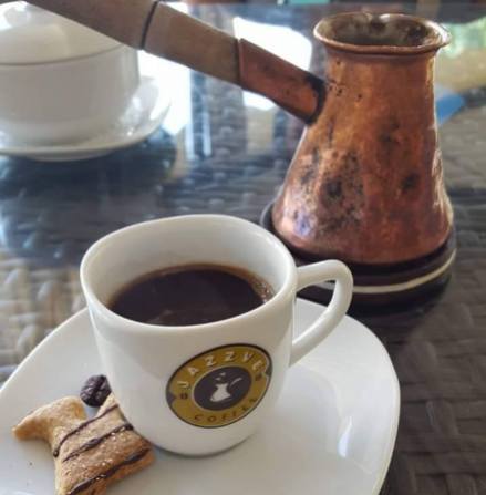 Armenian coffee and pot