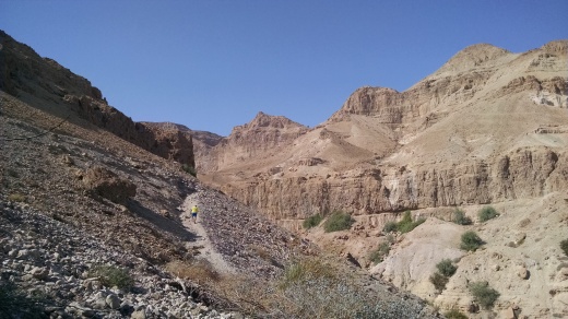 Hiking Engedi - known for King Saul and David's battles