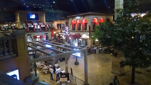 View from above in Montecasino